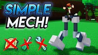 Simple Mech For Beginners Tutorial In Roblox Build A Boat For Treasure!