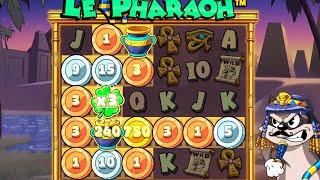 LE PHARAOH SLOT GAMEPLAY (HACKSAW GAMING)