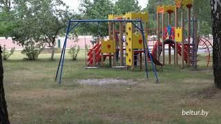 База отдыха Милоград - детская площадка, Отдых в Беларуси