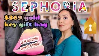 Sephoria Gold Key Ticket Gift Bag Haul