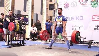 Mannu Chaudhary All Lifts in Asian Powerlifting championship 2023 Junior 93Kg Men Platform 2️