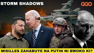 NA PUTIN YARAZIBAHUTSE: MISSILES ZA STORM SHADOW ZIZAKORESHA MURI UKRAINE RYARI? OTAN ITEGEREJE IKI?