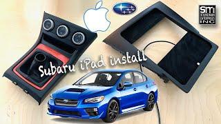 Subaru WRX iPad install - Soundman