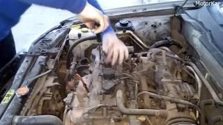 Замена свечей на Nissan Almera 1.8 2006