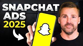 Snapchat Ads Masterclass 2025 | Step-by-Step FREE Tutorial for Beginners!