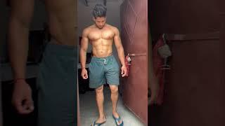 Which body do you like cutting or gaining | 68 kg to 83 kg gain in only 3 month | #shorts #reels