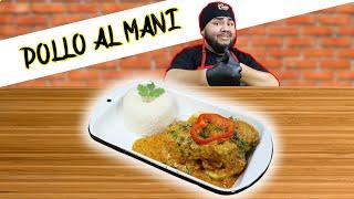 POLLO AL MANÍ EN 4 MINUTOS ‍️