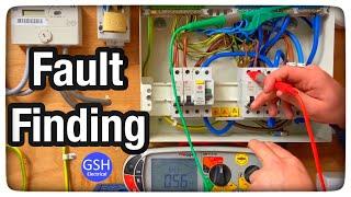 Fault Finding Testing for Insulation Resistance. Low Reading Insulation Resistance Fault