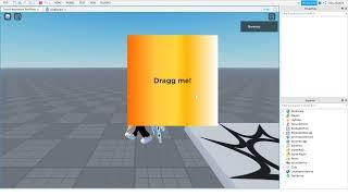 How-To make a Draggable GUI in Roblox Studio (Tutorial)