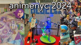 animenyc 2024 vlog: convention shopping, anime figures, cosplay, blind bags