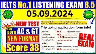 IELTS LISTENING PRACTICE TEST 2024 WITH ANSWERS | 05.09.2024