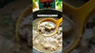 Trying out a new recipe for my Mother - Mushroom Kalimirch! 