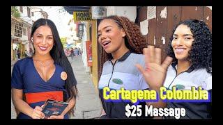 Cartagena Colombia Real Uncensored Street Encounters With Massage Girls Downtown 2023 [Full Tour]