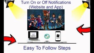 How To Turn On Roblox Notifications