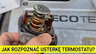 How to recognize a faulty thermostat in a car? correct engine temperature and fast heating