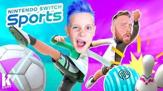 Surviving SWITCH SPORTS Online (vs WEIRD Nintendo Avatars!) K-CITY GAMING