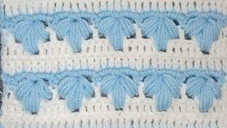 Схема вязания детского одеяла, пледа крючком.crochet