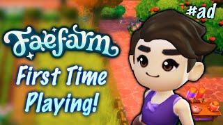  Playing Fae Farm EARLY! Super Cozy New Switch Game