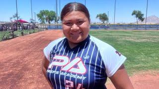 2027 Prayley Hoopai-Pua Ahlo 1B/3B Softball Recruiting Skills Video