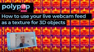 Use your webcam live feed to add amazing 3D effects to your live stream