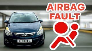 Vauxhall/Opel Corsa Common Issue: Seat Airbag Fault Code B0014