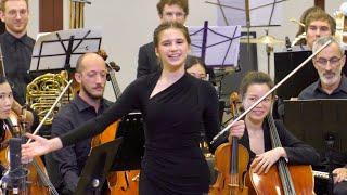 FIRST CLASSICAL CONCERT of 15-year-old Karolina Protsenko | Mendelssohn Violin Concerto