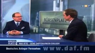 Crashprophet Max Otte: Basisinvestment ist GOLD