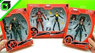 DEADPOOL (Movies 1 & 2) MARVEL LEGENDS