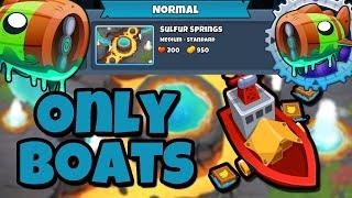 Bloonarius Tutorial || No Monkey Knowledge || Sulfur Springs - BTD6