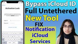 How to Free Untethered Bypass for MEID & No MEID iOS 12/14.7 fix notification, iCloud services