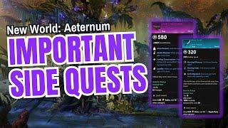 New World Aeternum: Most Important Side Quests