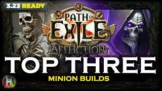 [PoE 3.23] TOP 3 MINION BUILDS - PATH OF EXILE - POE AFFLICTION LEAGUE - POE BUILDS