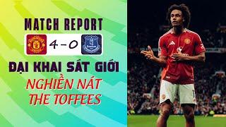 MAN UTD 4–0 EVERTON: ZIRKZEE & RASHFORD “ĐẠI KHAI SÁT GIỚI”, QUỶ ĐỎ NGHIỀN NÁT THE TOFFEES TẠI OTF