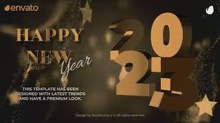 Happy New Year Intro for After Effects 2023