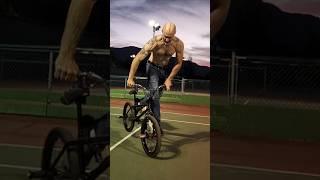 Roparoni Bmx FLATLAND #tricks #bmx #flatland #justinrasch