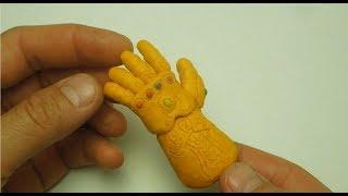 Sculpt the Glove of Thanos from clay