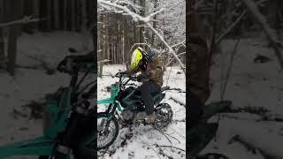 Зимний лес) #moto #regulmoto #nature #motoenduro #эндуро #dirtbike #enduromoto #enduro #winter