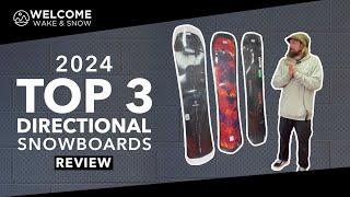 Top 3 Directional Snowboards for 2024 | Welcome Board Store