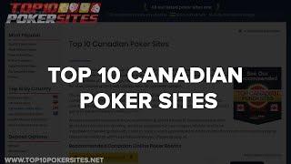 Top Canadian Poker Sites