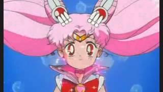 (Fandub) Sailor Chibi Moon Transformation & Attack