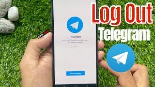 How to Log Out from Telegram App on Android (2021)