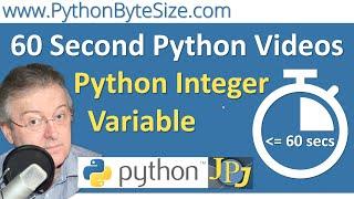 Python Integer Variable