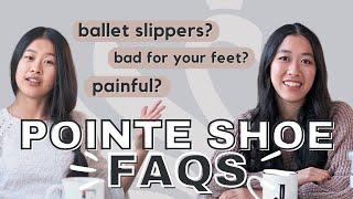 The Truth about Pointe Shoes.  Are they BAD For Your Feet?