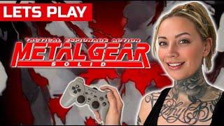 Playing Metal Gear Solid for the first time in over 20 years! Playstation 1 Gameplay