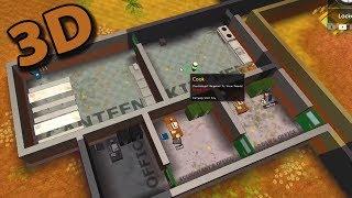 3D Režim, nejtěžší obtížnost a optimismus - Prison Architect #1