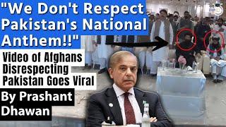 Viral Video of Afghanistan Humiliating the National Anthem of Pakistan | Crazy Reason