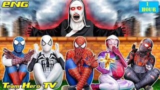 SUPERHERO's Story ||  Team SPIDER-MAN VS CRAZY BAD-GUY Team..!!! (Funny, Action)