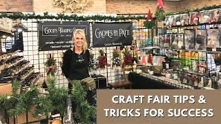 Craft Fair Tips and Tricks/Craft Fair Setup Ideas and Packaging Ideas