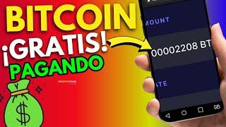 ¡SIN INVERSIÓN! ¡Cómo GANAR BITCOIN Gratis 2025! Comprobante de Pago