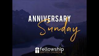 Fellowship Baptist Church - Anniversary Sunday with Guest Stuart Mason 4-15-18 PM